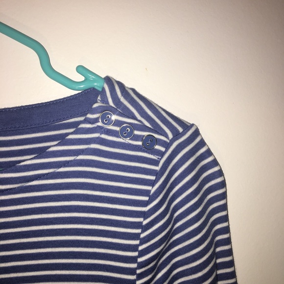 Blue and white striped shirt - Picture 3 of 4